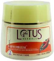 Lotus Herbals Papayablem Papaya-n-Saffron Anti-Blemish Cream, 250g