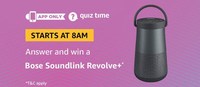 Amazon Bose Soundlink Revolve+ 28th August Quiz Answers: