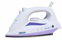 Inalsa Hercules 1400-Watt Steam Iron with 2 Year Warranty (White/Purple)