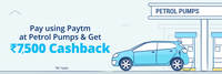 100 cashback on 10 transactions at petrol pump