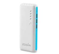 [STEAL] Zodin ZL130T 13000mAh Power Bank with LED Torch Light (White & Blue)