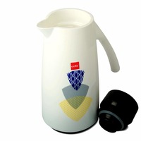 Cello Nebula Plastic Flask, 1 Litre, White