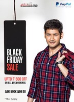 Abhibus Black Friday Sale - Pay with PayPal Get Flat 50% Upto Rs.350 Instant Cash Back (valid for first transaction on PayPal)
