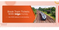 Book train Ticket with Ixigo money use 100% money in one booking