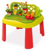 (Steal deal) Smoby Garden Table, Multi Color 