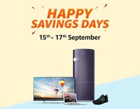 [15-17th Sep] Amazon Happy Saving Days 10% instant discount on hdfc cards 