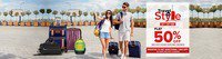 Central Mall: Flat 50% off on Travel Bags + Extra Rs. 500 unconditional voucher by registering (20-30th Sept)
