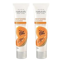 Avon Naturals Papaya Whitening Cleanser (set of 2 of 100 ml each) 
