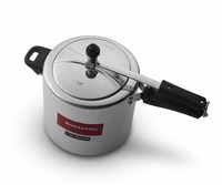 Butterfly Durabase  Plus  Aluminium Pressure Cooker, 6.5 Litre 