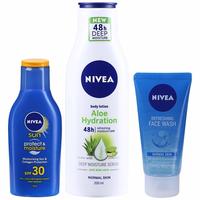 Nivea products: 40% OFF+50% coupon discount+10% discount with HDFC cards