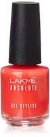 Lakme Absolute Gel Stylist Nail Color, Coral Rush, 15 ml 