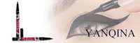 Yanqina Precision Liquid Waterproof Lash Eyeliner Pencil - Black - Pack 1 