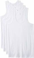 (LOWEST EVER) Hanes Men's Cotton Vests (Pack of 4)