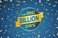 Flipkart Big Billion Days 2018  : offers on Electronics, Fashion , Mobiles & much more + 10% Instant Discount with HDFC Bank & EMI Transactions