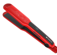 [ check pc] Havells HS4121 Wide plate Digital Hair Straightener (Red)