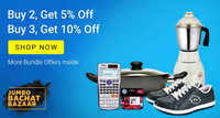 Upto 80% off + Buy More, Save More upto 15%