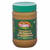 Teddie All Natural Peanut Butter Smooth, 453g 