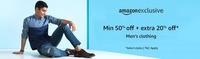 Exclusive - Upto 65% off + Additional 20% off Coupon code on Fashion