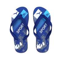 Sports Flip Flops-Blue 39