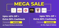 Little App MEGASALE : Upto 70% Off + Extra 60% Cashback upto ₹500 on ALL Spas & salons