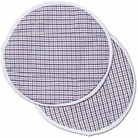 (rs. 1) Roti/Chapati Covers - Traditional Roti Rumals - 100% Pure Cotton Cover (Set of 2, Round) 