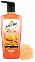 Santoor Skin Care Body Wash, 250ml,with free santoor loofah || pantry || 