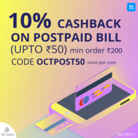 Niki - 10% cashback upto 50 on postpaid/prepaid/Landline/DTH recharges and 5% upto 75 on electricity bills in October month + Amazon Offer