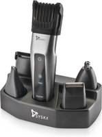 Syska HT3052K/01 Corded & Cordless Trimmer for Men (Black, Silver)