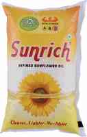 Banglore Only:- Sunrich Refined Sunflower Oil 1 L Pouch At Rs.1 