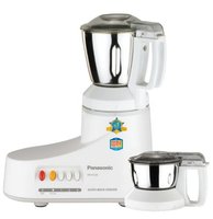 Panasonic MX-AC220-H 550-Watt 2-Jar Super Mixer Grinder (Grey) 
