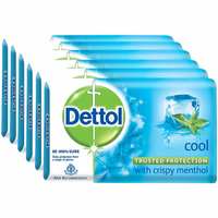 Dettol soap pack of 6 125g each (mrp error)(in stock)