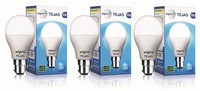 Wipro Tejas 9 Watt LED Bulb,  (Pack of 3) in just 199/- 