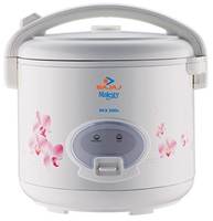 Bajaj Majesty RCX 28 DX 2.8-Liter Electric Rice Cooker (White)