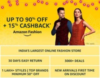 Fashion Loot Live:- Big Brands Up to 90% Off + Extra 15% Pay Balance