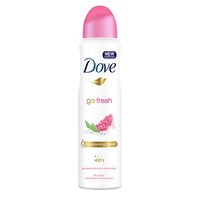 [50 % OFF] Dove Go Fresh Spray Antiperspirant Deodorant, Pomegranate and Lemon Verbena, 150ml 