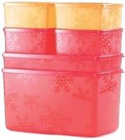 Tupperware COOL 'N' FRESH SNOW FLAKE  - 400 ml, 600 ml, 2800 ml Plastic Grocery Container, Fridge Container, Utility Boxat Rs.599(71% off)