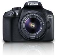 Canon EOS 1300D Kit (EF S18-55 IS II) 18 MP DSLR Camera (Black)