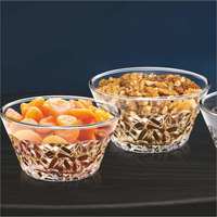 Treo By Milton Liberty Bowl, 240ml,Set of 2, Transparent at Rs.99