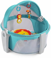 Fisher-Price On-The-Go Baby Dome Non-electric Bouncer  (Multicolor)