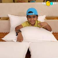 Snoopy Fiber Filled 5 Piece Pillow Set - 17" x 27", Antique White