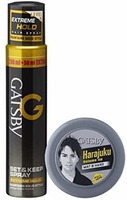 Gatsby Set and Keep Extreme Hold Hair Spray with Mat and Hard Hair Styling Wax