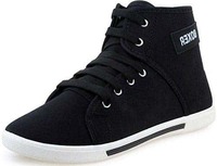 Tempo Women's Black Sneakers Shoes