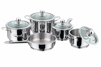 Vinod Cookware Induction Friendly Tuscany Set, 5-Pieces 