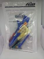 Aeoss Ultra-thin Steel Opening Pry Tool Repair Kit with Non-Abrasive Nylon Spudgers and Anti-Static Set for iPhone - Pack of 19