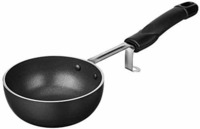 Amazon Brand - Solimo Non-Stick Tadka Pan, 11cm/300ml, Black