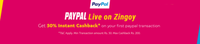 Get 50% Instant Cashback on your first paypal transaction