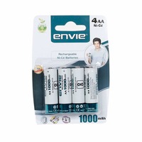 Envie AA chargeable battery @ 160 (4 peices) with no rush delivery @ Amazon, Lighting deal