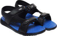 Puma Men Puma Black-Puma Royal Sports Sandals