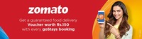 Zomato - Flat 150 off on food order with every gostay booking