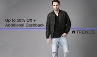 Flat 500 Cashback on 1500 at Reliance Trends Store @Paytm/Mall